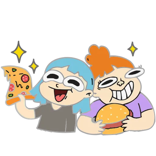 🍕 Эмодзи «Набор эмоджи «Каламбуры» из ВК в качестве» для Telegram