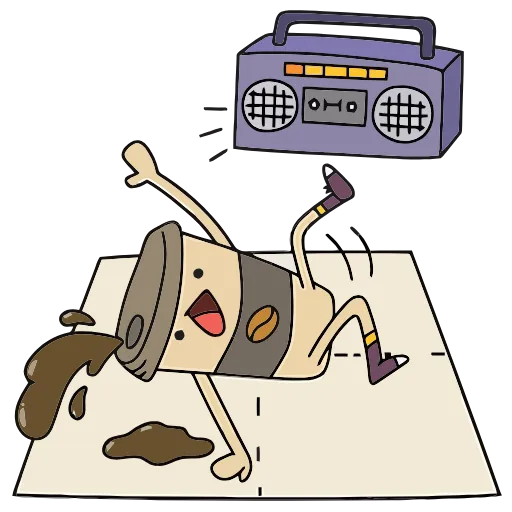 ☕ Эмодзи «Каламбуры» для Telegram
