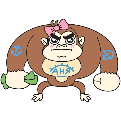 🐒 Эмодзи «Каламбуры» для Telegram