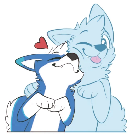 Стикерпак Pup Tesla для Telegram — скачать