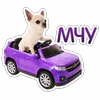 🚗 Эмодзи «😈 Набор эмоджи с Пёсиками из ВК» для Telegram
