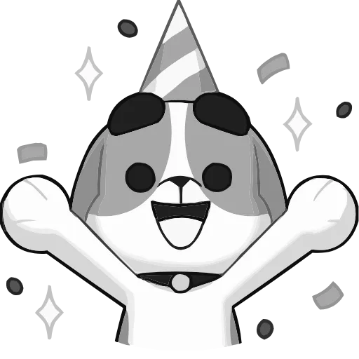 🤩 Эмодзи «Пёс» для Telegram