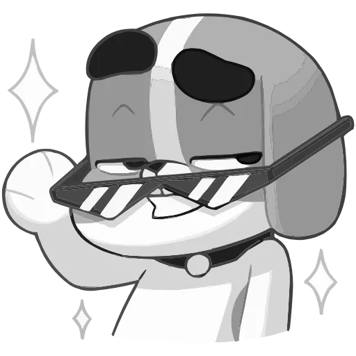 🤩 Эмодзи «Пёс» для Telegram