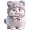 🤪 Эмодзи «Фиолетовый мишка» для Telegram