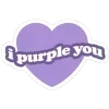 🤩 Эмодзи «Purple Decor From» для Telegram