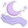 🤩 Эмодзи «Purple Decor From» для Telegram