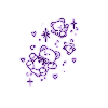 Эмодзи Purple lilac для Telegram — скачать