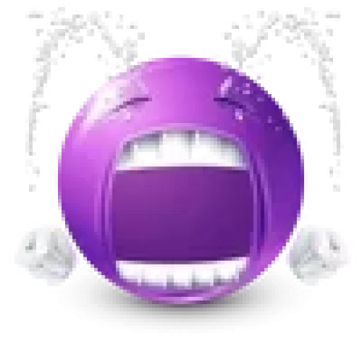 🤩 Стикер «Purple Faces» для Telegram