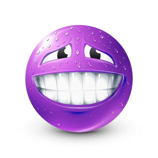 Стикерпак Purple Faces для Telegram — скачать