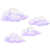 ☁ Эмодзи «🧸 Purple emoji» для Telegram