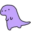 🦕 Эмодзи «🧸 Purple emoji» для Telegram