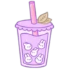 🧋 Эмодзи «🧸 Purple emoji» для Telegram