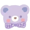 🧸 Эмодзи «🧸 Purple emoji» для Telegram