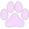 🐾 Эмодзи «🧸 Purple emoji» для Telegram