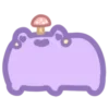 🐸 Эмодзи «🧸 Purple emoji» для Telegram