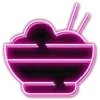 🍜 Эмодзи «Purpleblack» для Telegram