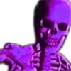 💀 Эмодзи «Purpleblack» для Telegram