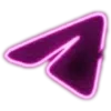 ✈️ Эмодзи «Purpleblack» для Telegram
