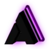 Эмодзи Purple neon font для Telegram — скачать