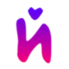 💜 Эмодзи «Фиолетовые буквы с градиентом» для Telegram