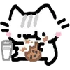 🍪 Эмодзи «cat basil» для Telegram