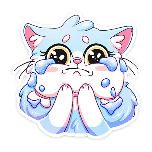 😭 Стикер «Замурчательная парочка» для Telegram