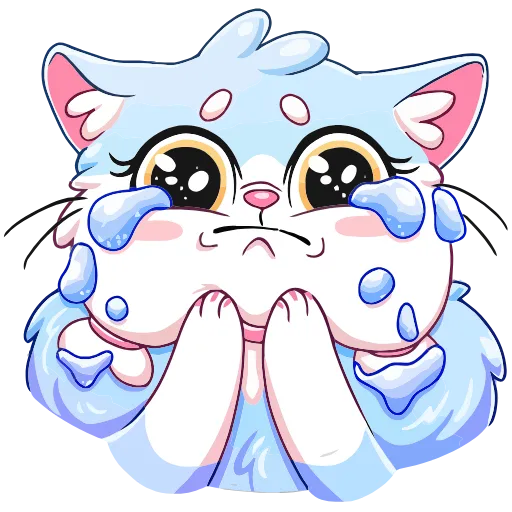 😭 Эмодзи «Замурчательная парочка» для Telegram