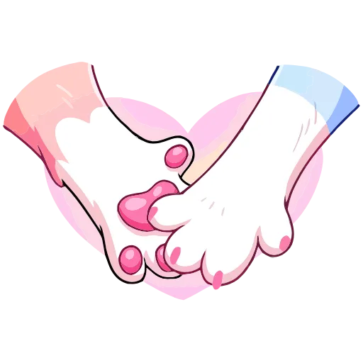 ❤️ Эмодзи «Замурчательная парочка» для Telegram