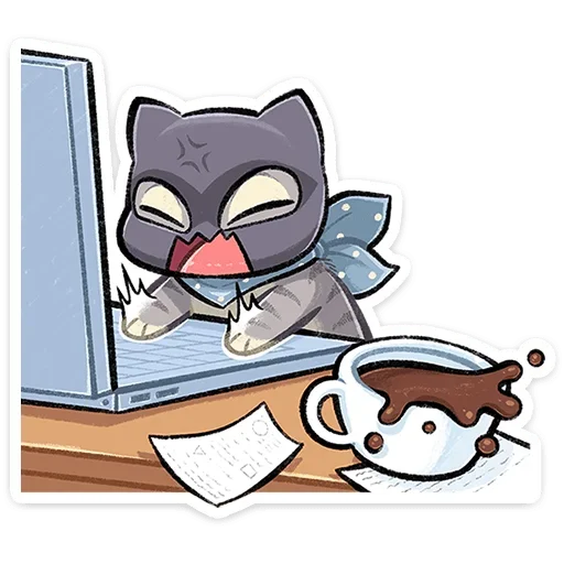 👨‍💻 Стикер «Ворри» для Telegram