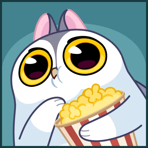🤩 Стикер «Мурлин» для Telegram