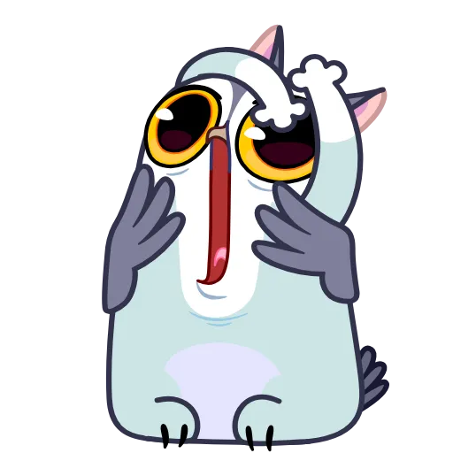 😱 Эмодзи «Мурлин» для Telegram