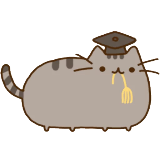 Стикерпак Pusheen 2.0 для Telegram — скачать