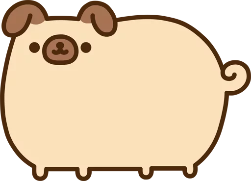 🐶 Стикер «Pusheen_2x» для Telegram