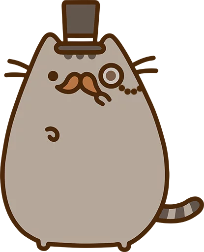 🤓 Стикер «Pusheen_2x» для Telegram