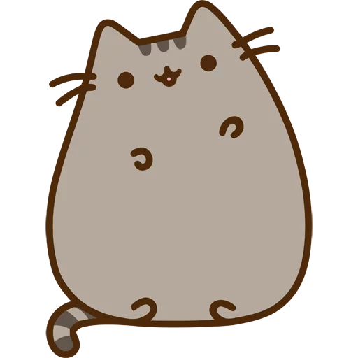 Стикерпак Pusheen_2x для Telegram — скачать