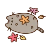 🍁 Эмодзи «Miss pusheen» для Telegram