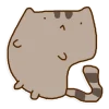 😐 Эмодзи «Miss pusheen» для Telegram