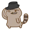 🤚 Эмодзи «Miss pusheen» для Telegram