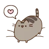 💕 Эмодзи «Miss pusheen» для Telegram