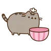 🍪 Эмодзи «Miss pusheen» для Telegram