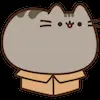 🐈 Эмодзи «Pusheen #cute #status #food» для Telegram