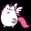 🦄 Эмодзи «Pusheen #cute #status #food» для Telegram