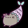 🧜‍♀️ Эмодзи «Pusheen #cute #status #food» для Telegram