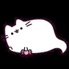 👻 Эмодзи «Pusheen #cute #status #food» для Telegram