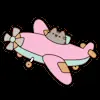 ✈️ Эмодзи «Pusheen #cute #status #food» для Telegram