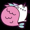 🧜‍♀️ Эмодзи «Pusheen #cute #status #food» для Telegram