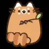 🌱 Эмодзи «Pusheen #cute #status #food» для Telegram