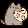 🍪 Эмодзи «Pusheen #cute #status #food» для Telegram