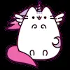 🦄 Эмодзи «Pusheen #cute #status #food» для Telegram