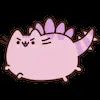 🦖 Эмодзи «Pusheen #cute #status #food» для Telegram